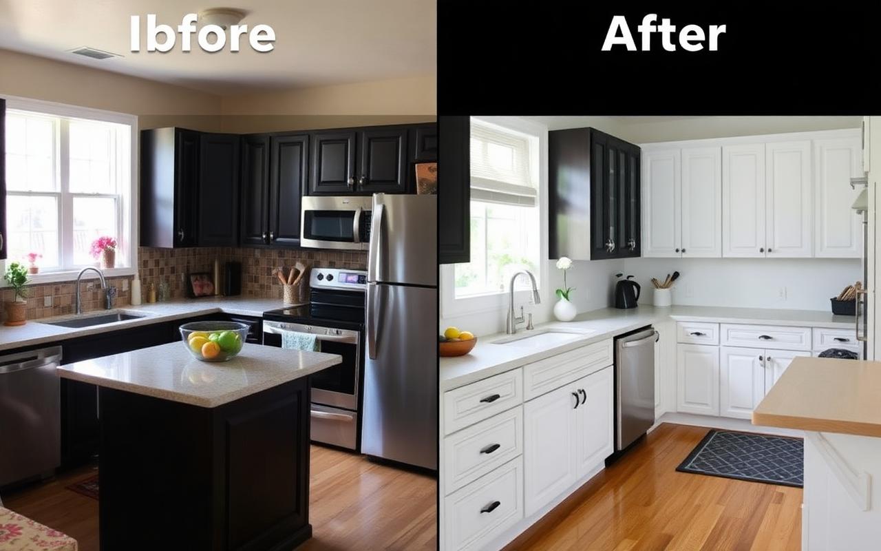 Remodelación de cocina moderna